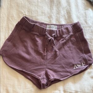 Abercrombie & Fitch Women's Purple Shorts